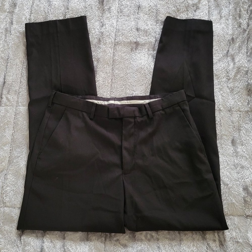 3/$15 Bundle Men's Black Size 34x32 Dress Pants From Perry Ellis Portfolio